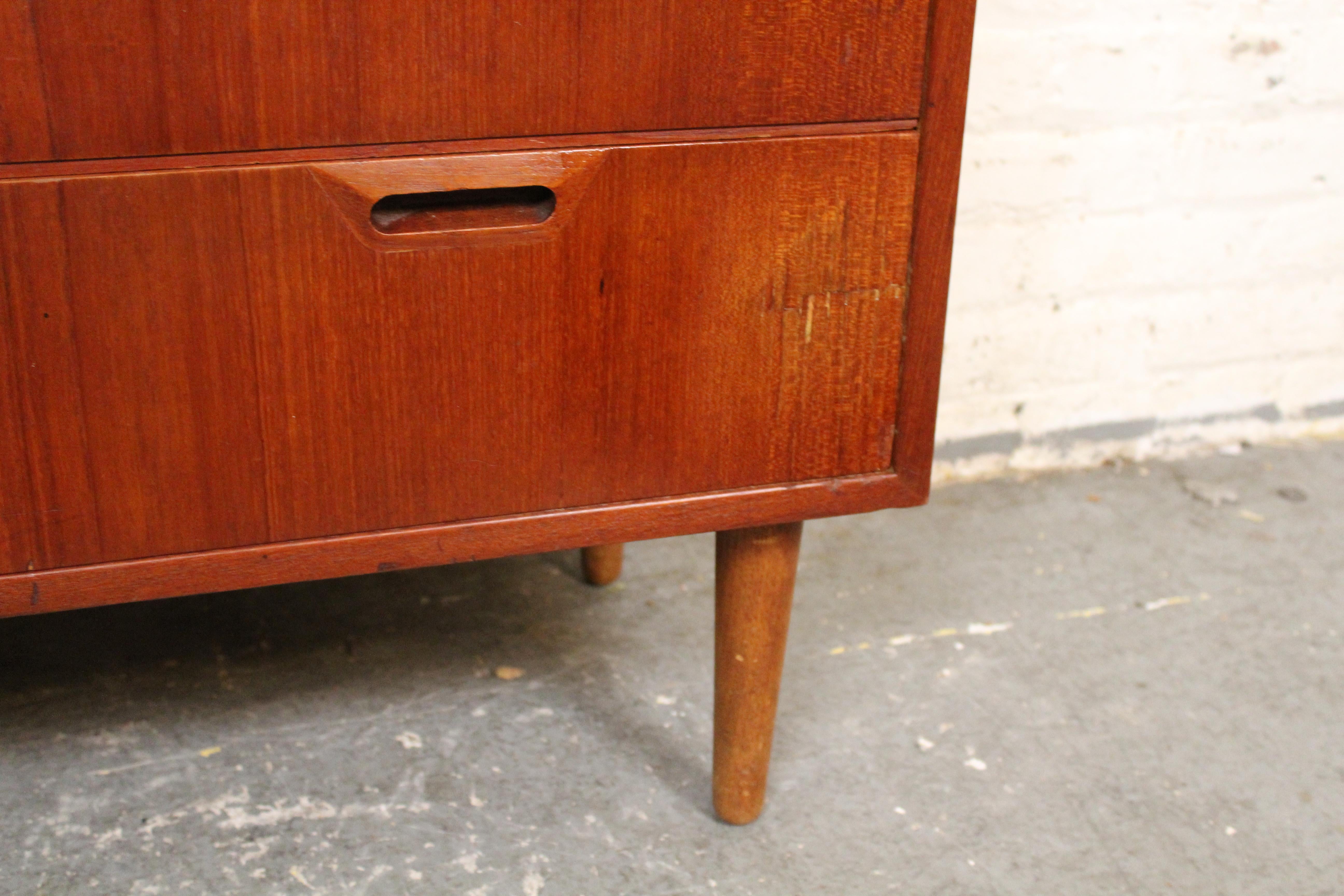 Vintage Danish Teak Mountable Dresser by Sven Ellekaer 4