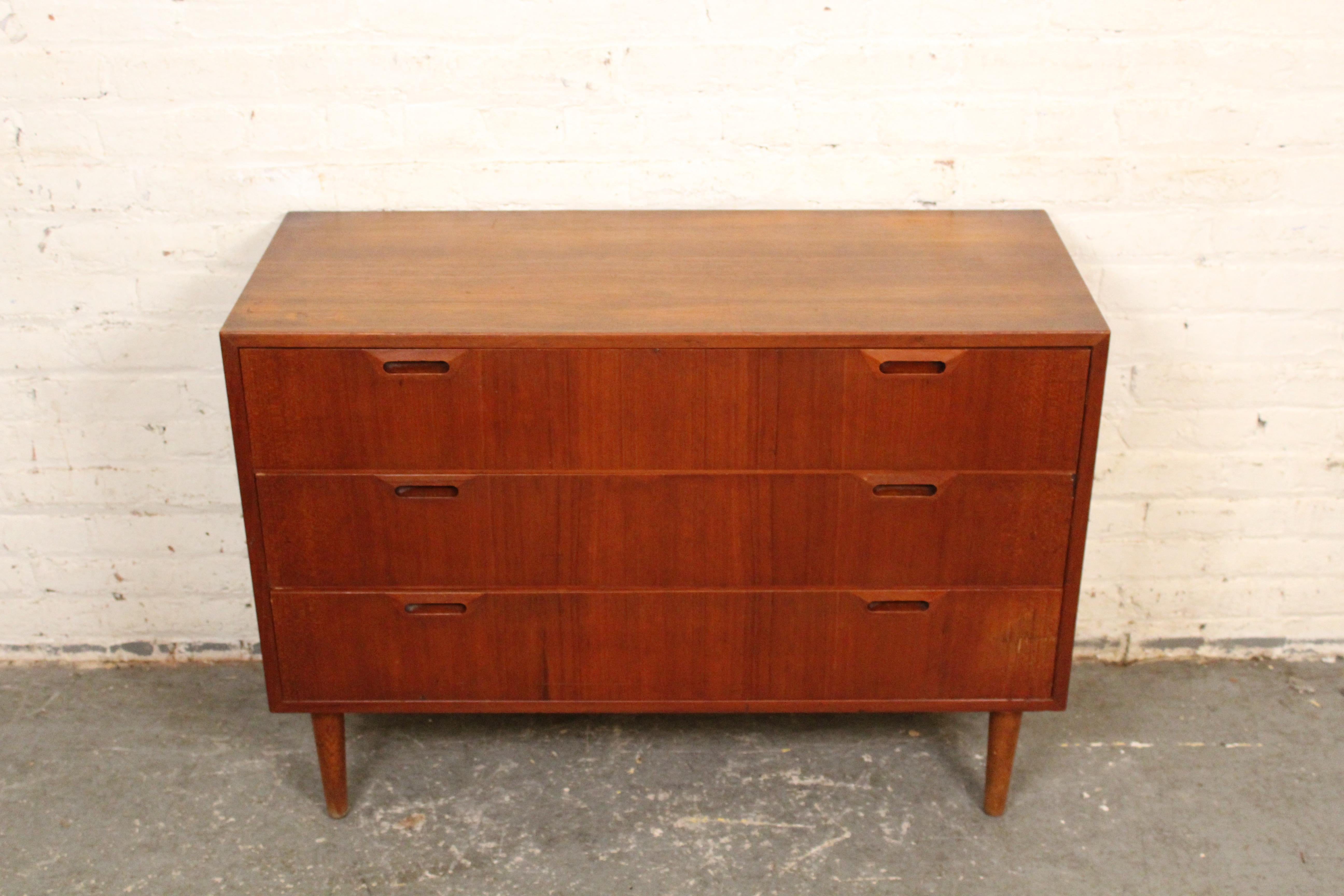 Vintage Danish Teak Mountable Dresser by Sven Ellekaer 12