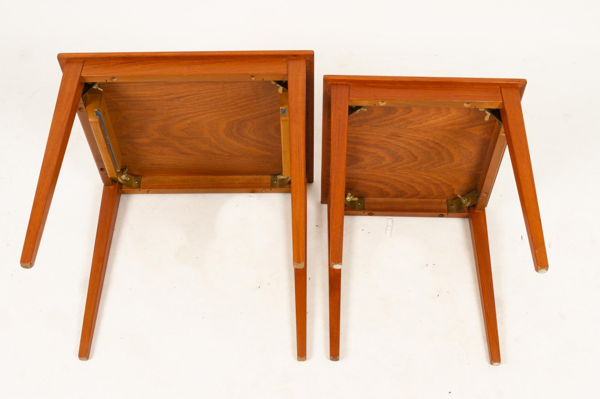 Vintage Danish Teak Nesting Tables, 1960s 6