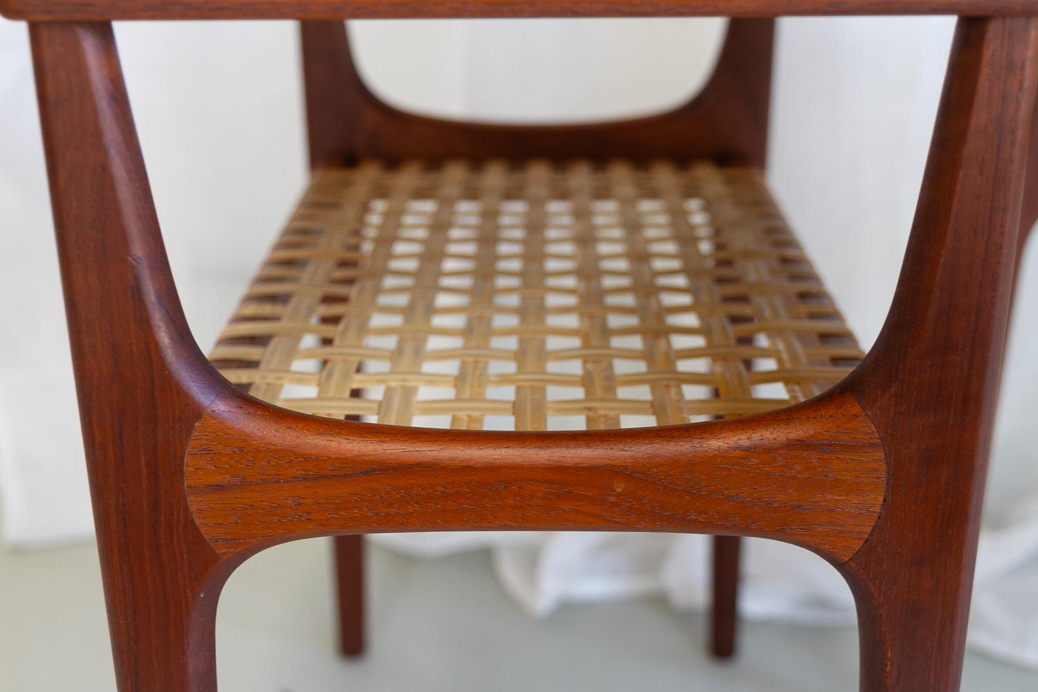 Vintage Danish Teak Nesting Tables by Erling Torvits for Heltborg Møbler 1950s. For Sale 4