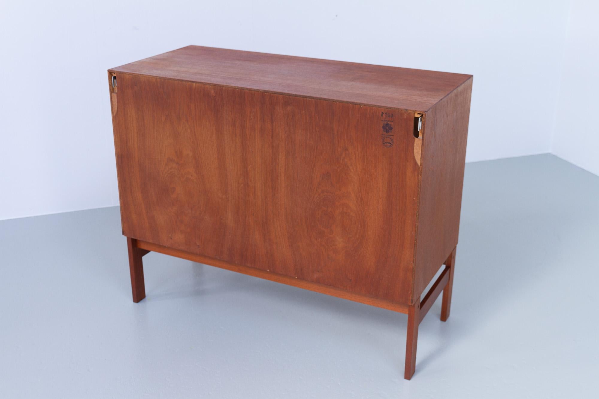 Vintage Danish Teak Sewing Cabinet by HG Furniture, 1960s 6
