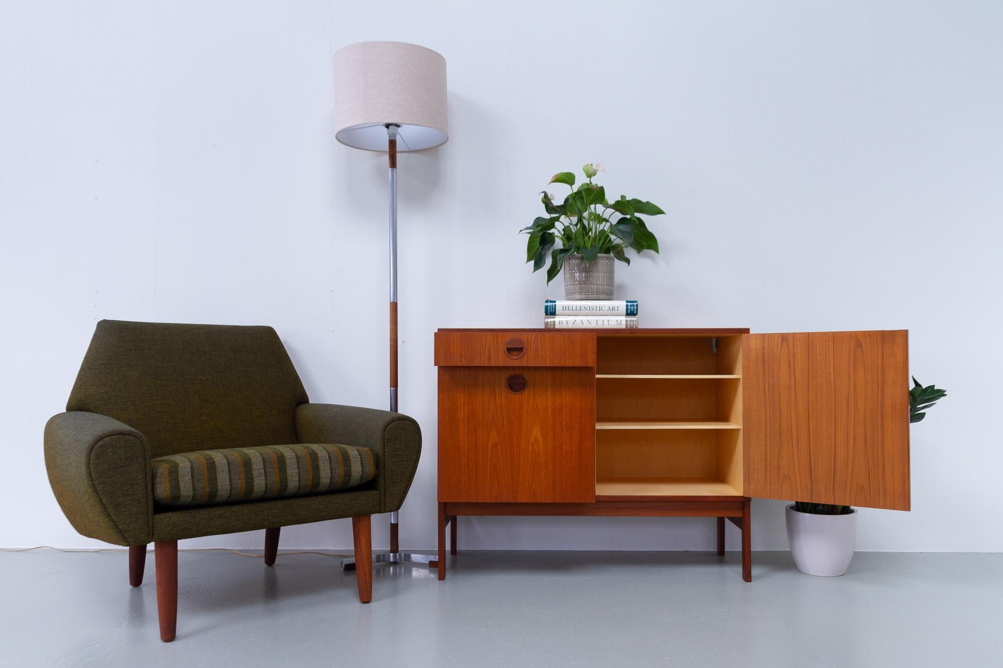 Vintage Danish Teak Sewing Cabinet by HG Furniture, 1960s 13