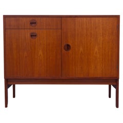 Retro Danish Teak Sewing Cabinet by HG Furniture, 1960s