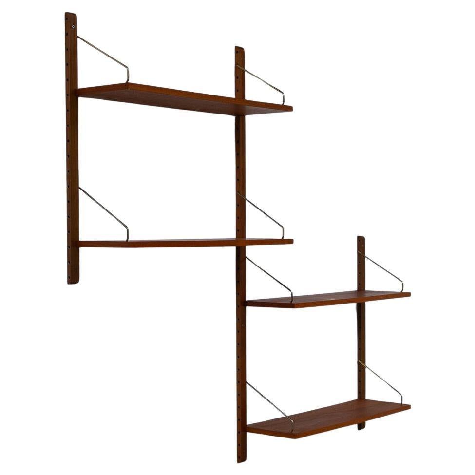 Vintage Danish Teak Shelving System by Poul Cadovius, 1960s.
