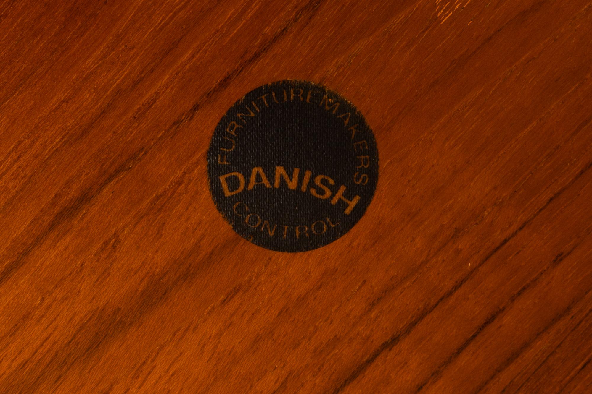 Vintage Danish Teak Side Table by Grete Jalk for Glostrup Møbelfabrik, 1960s For Sale 6