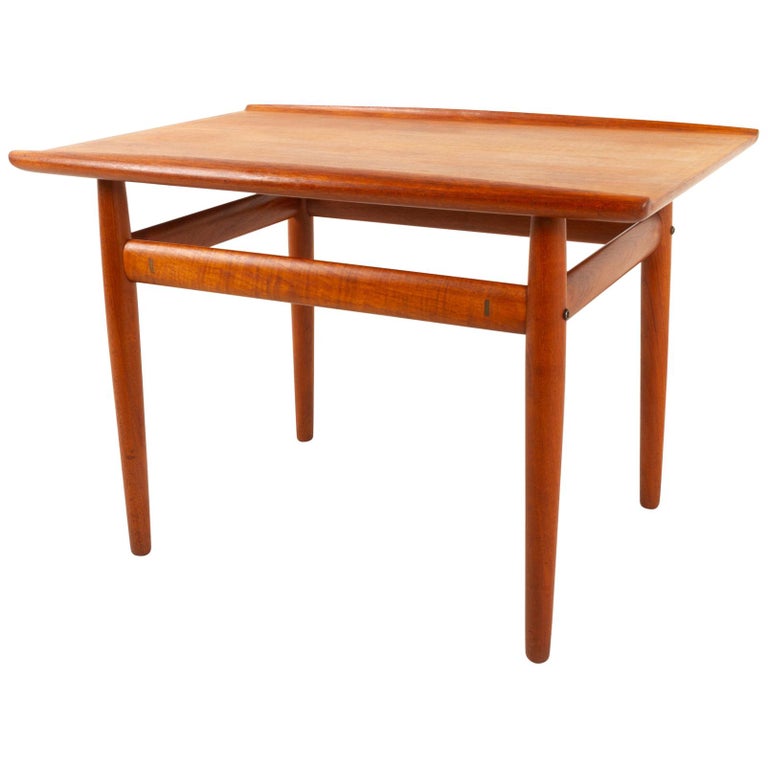 Vintage Danish Teak Side Table by Grete Jalk for Glostrup Møbelfabrik, 1960s For Sale at 1stDibs