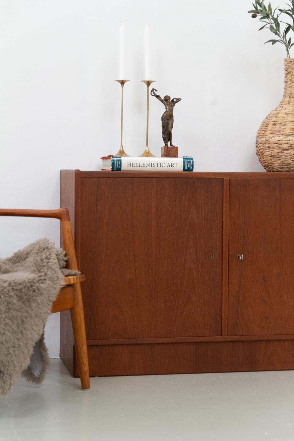 Enfilade danois vintage en teck, années 1960. 6