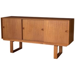 Vintage Danish Teak Sideboard by Dyrlund