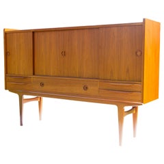 Enfilade danois vintage en teck de Johannes Andersen, années 1960