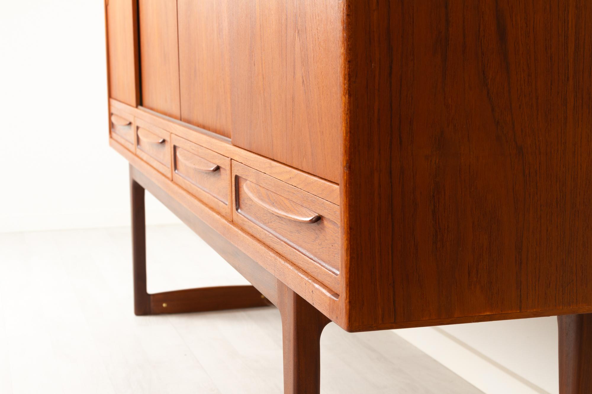 Mid-20th Century Vintage Danish Teak Sideboard by Sofus Jørgensen, 1960s