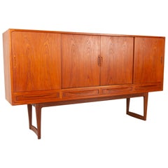 Vintage Danish Teak Sideboard by Sofus Jørgensen, 1960s