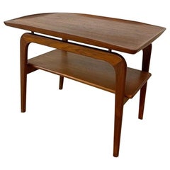 Table danoise vintage en teck Arne Hovmandt, Olsen Mobelfabrikken Tobten