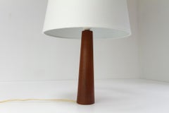 Dänische Vintage-Tischlampe aus Teakholz, 1960er-Jahre