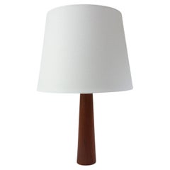 Vintage Danish Teak Table Lamp, 1960s Vintage Danish Teak Table Lamp, 1960s