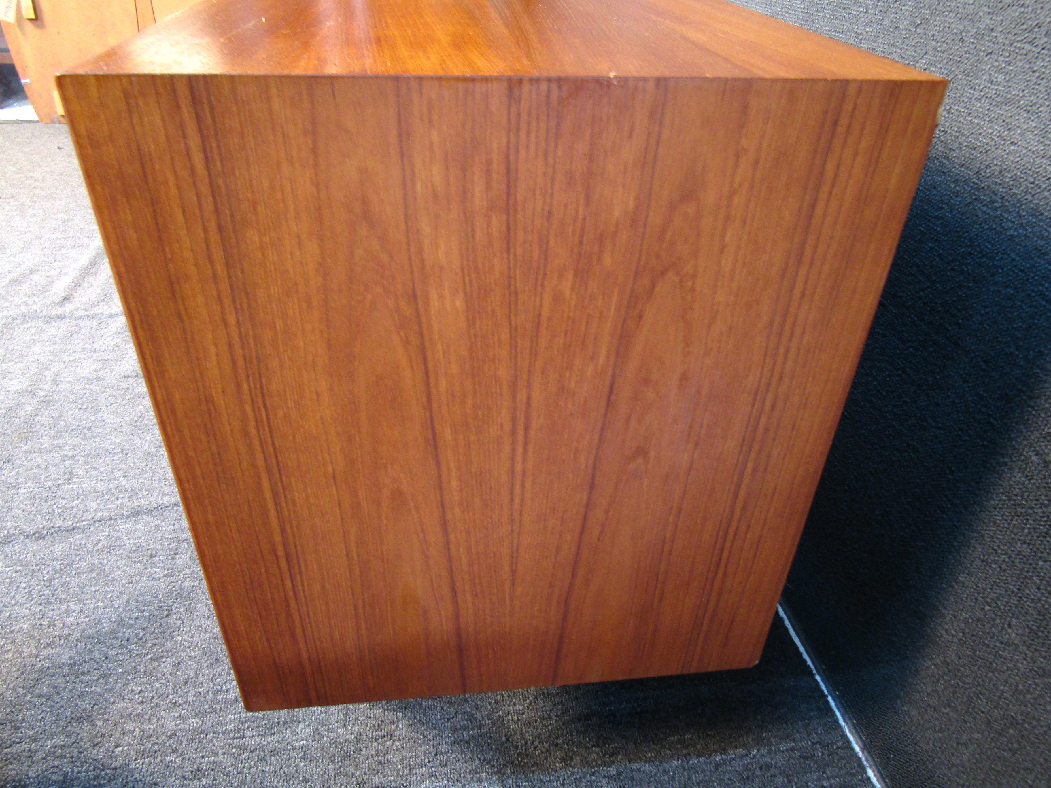 Axel Christensen Designed Danish Teak Tambour Sideboard For Sale 2