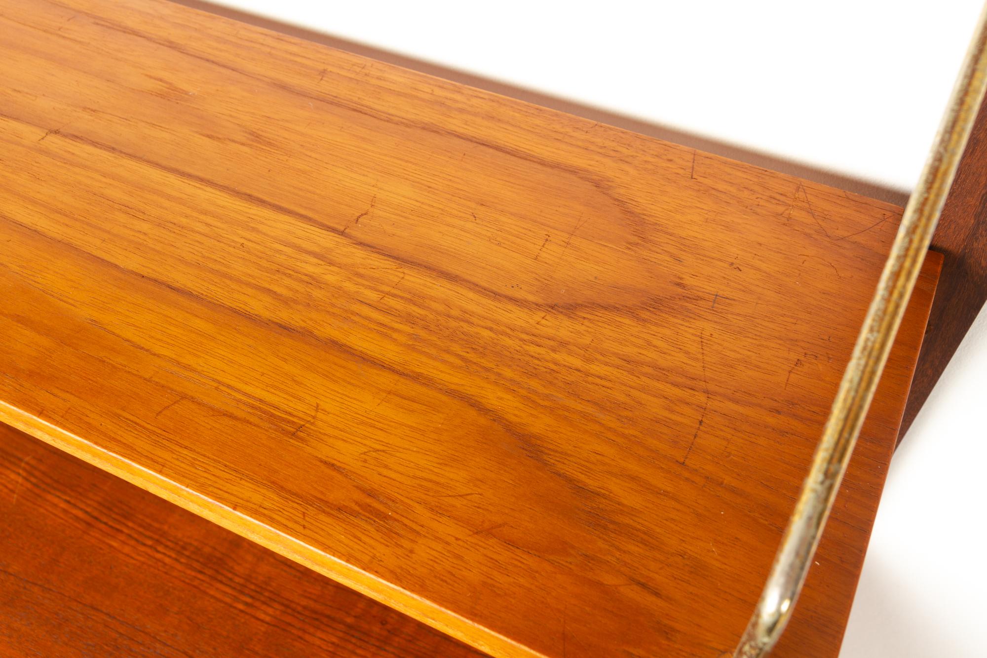 Vintage Danish Teak Wall Unit by Poul Cadovius for Cado, 1960s 12