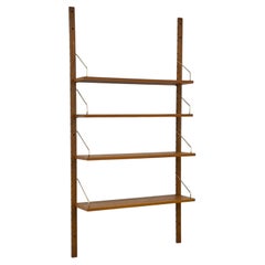 Vintage Danish Teak Wall Unit Poul Cadovius Cado Royal System Floating Shelving