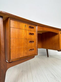 Vintage Danish Teak Writing Desk by Svend Åge Madsen for H.P. Hansen, 1960s