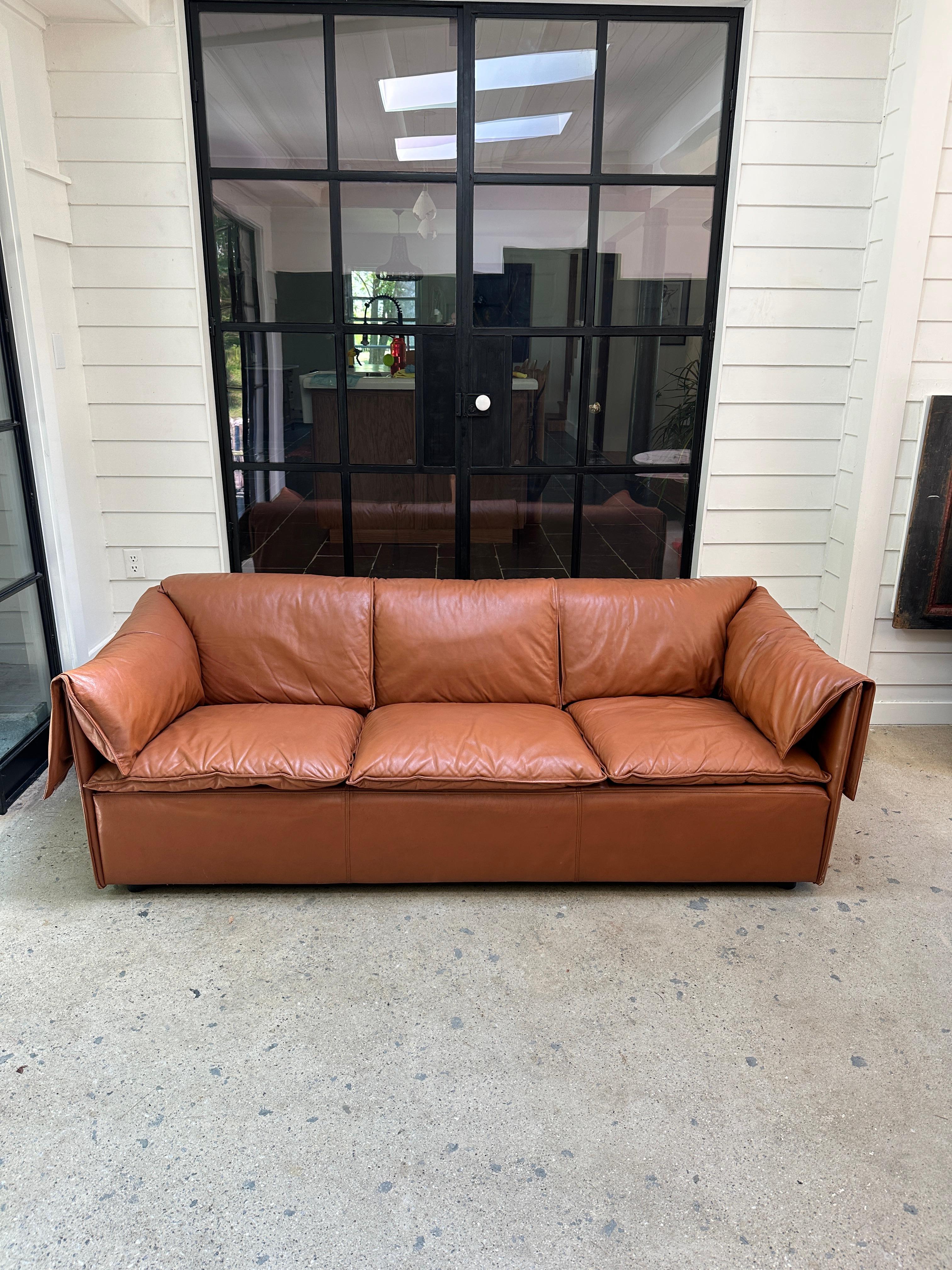 Vintage Danish three seater 