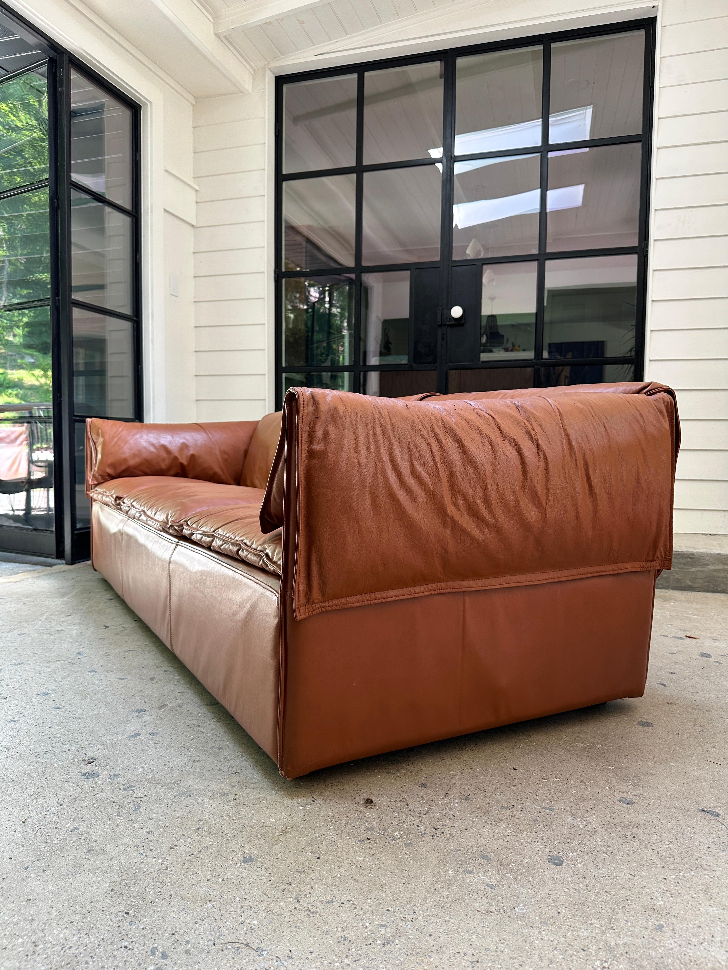 Vintage Danish three seater 
