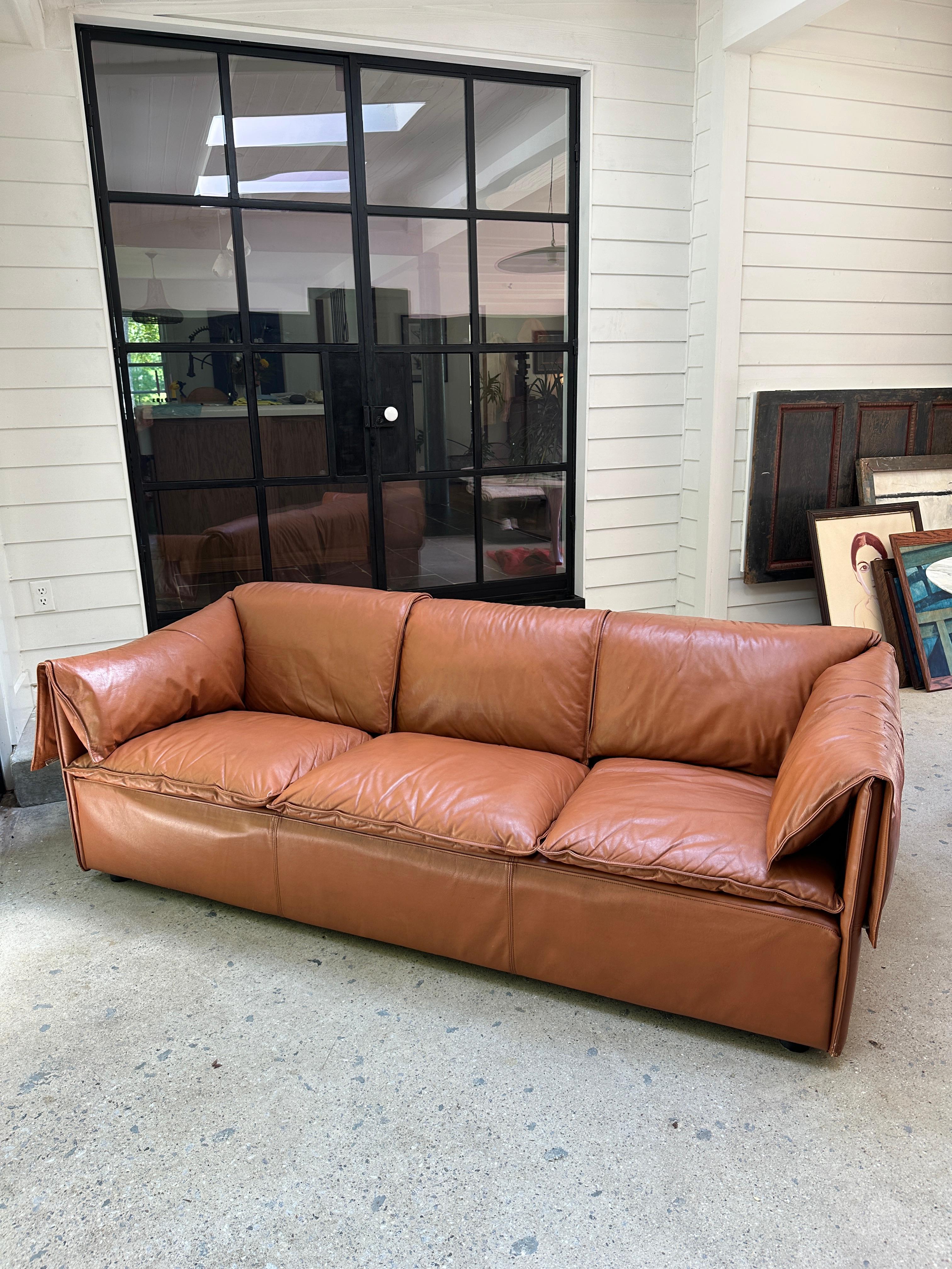 Vintage Danish three seater 
