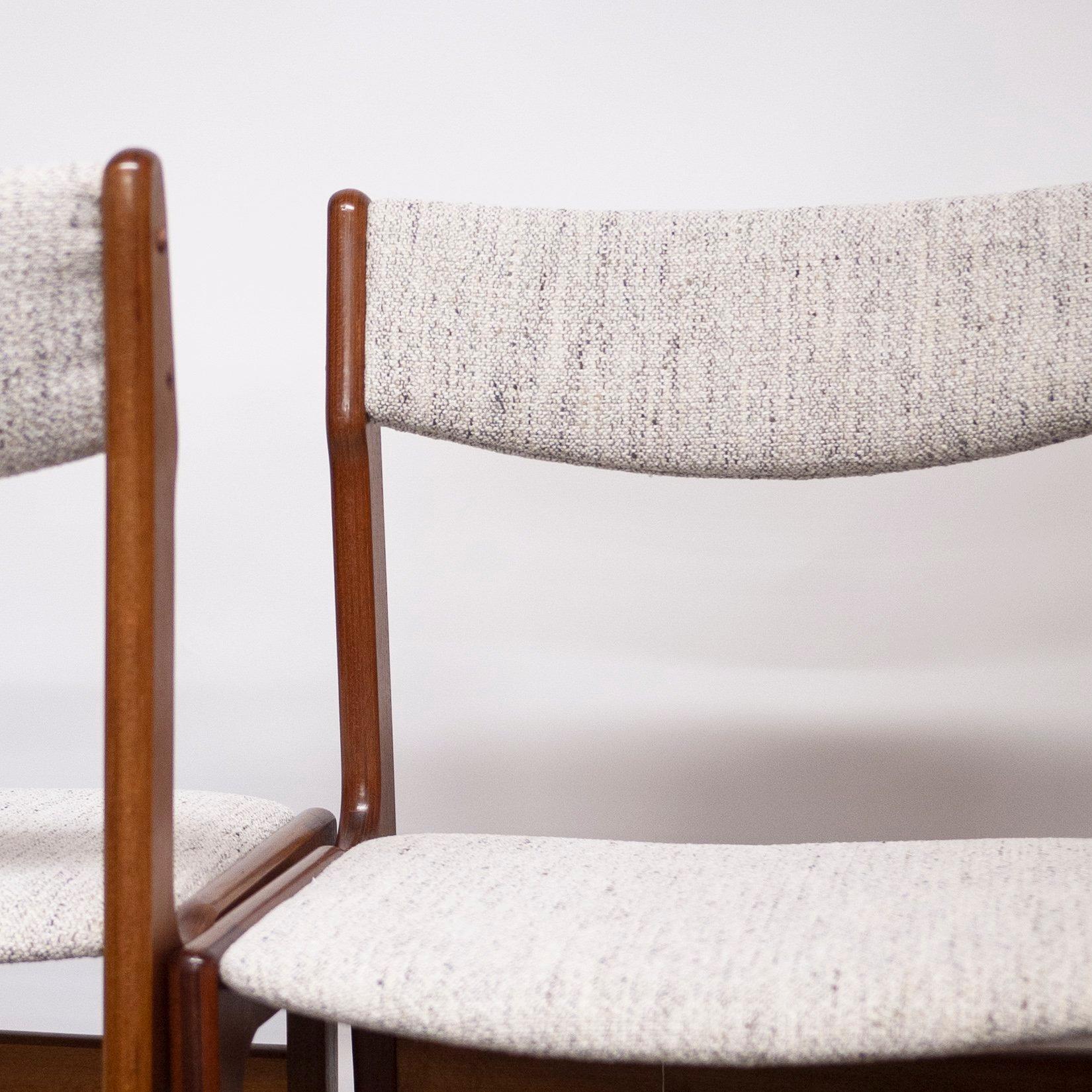 Vintage Danish Upholstered Teak Chairs by Anderstrup Stolefabrik, Set of 6 For Sale 2