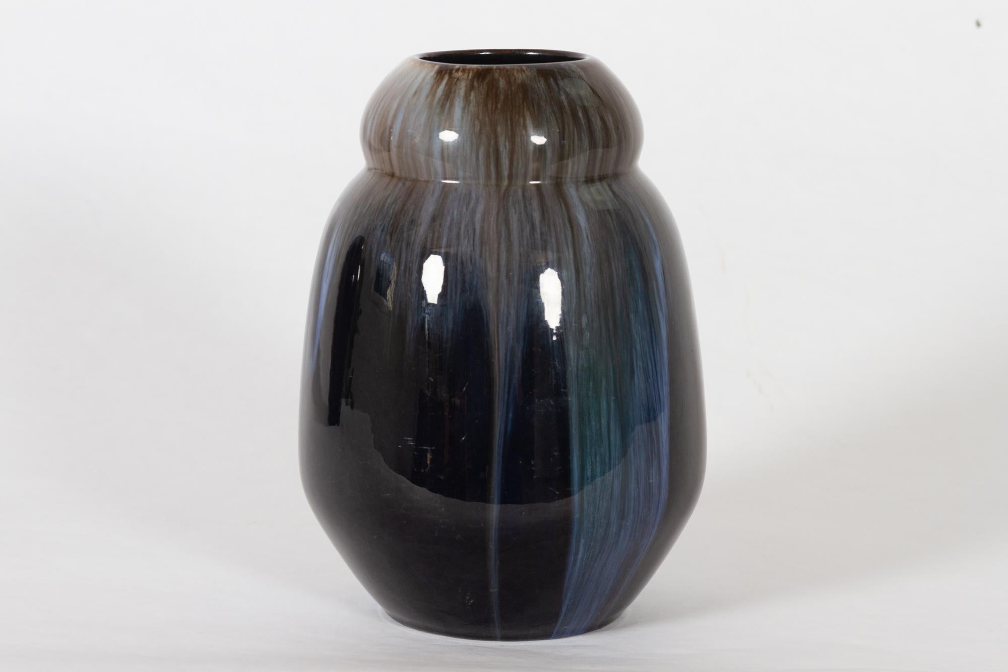 Ceramic Vintage Danish Vases by Michael Andersen & Son, Set of 2
