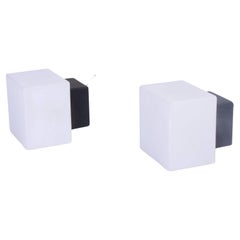 Vintage Danish Wall Lamp in White Opaline Glass from Louis Poulsen, 1960