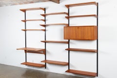 Vintage Danish Wall Unit by Kai Kristiansen for FM, 1960s