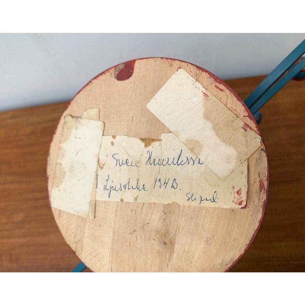 Portacandele danese d'epoca in legno di Sven Henrikssen, anni '40 in vendita 4