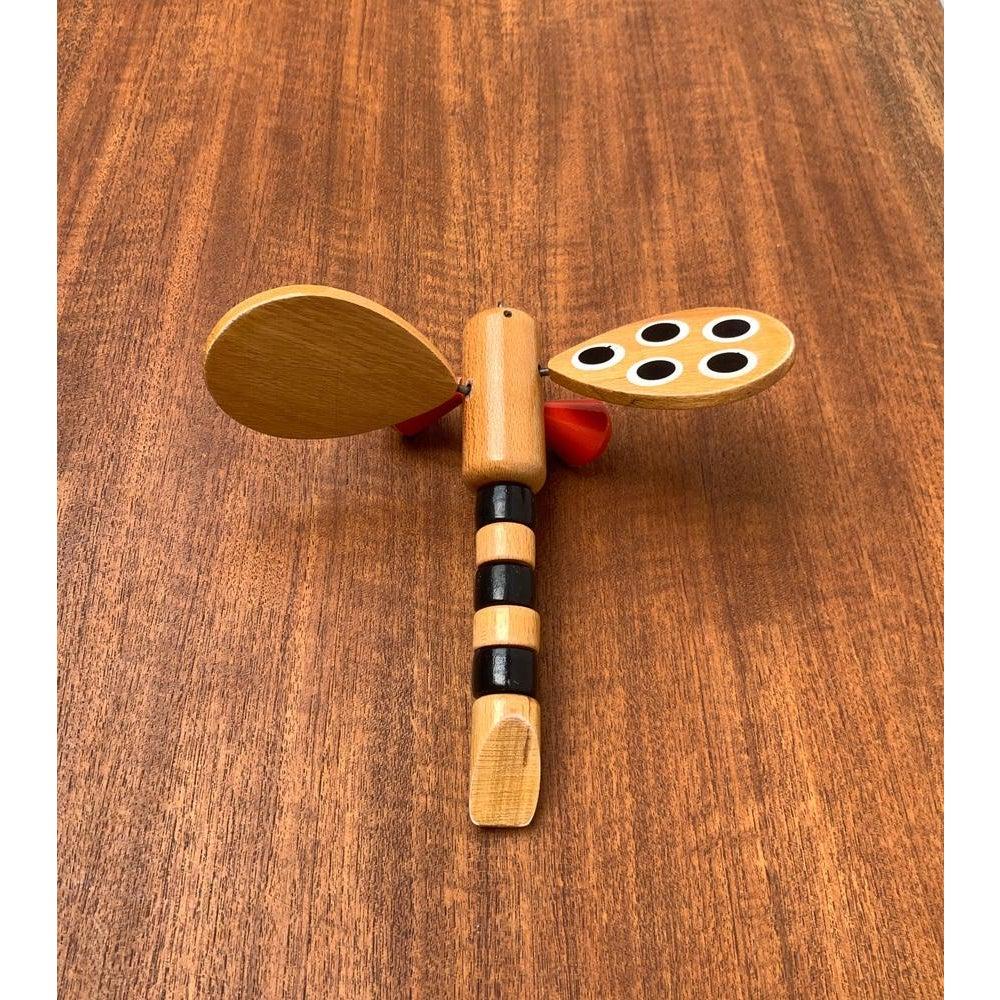 Vintage Danish Wooden Dragonfly Toy, 1970s For Sale 6