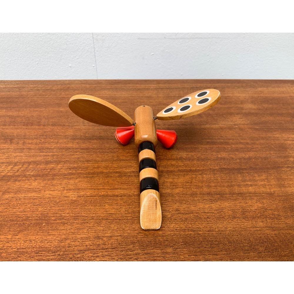 Vintage Danish Wooden Dragonfly Toy, 1970s For Sale 7