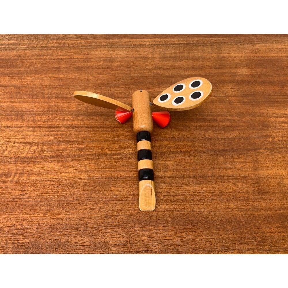 Vintage Danish Wooden Dragonfly Toy, 1970s For Sale 3
