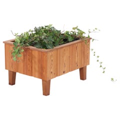 Retro Danish Wooden Planter