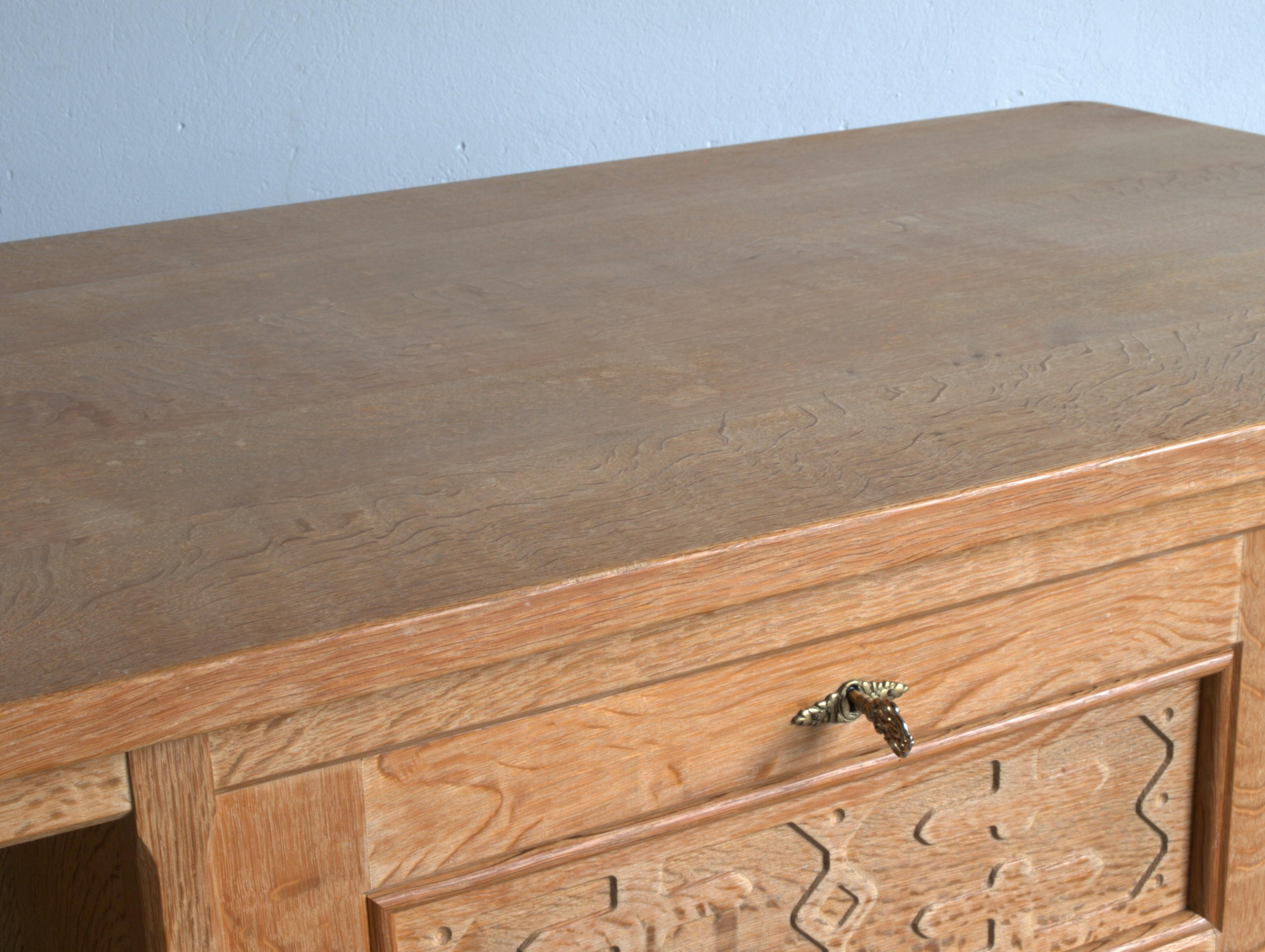 Vintage Danish Writing Desk by Henning Kjærnulf, 1970s 4