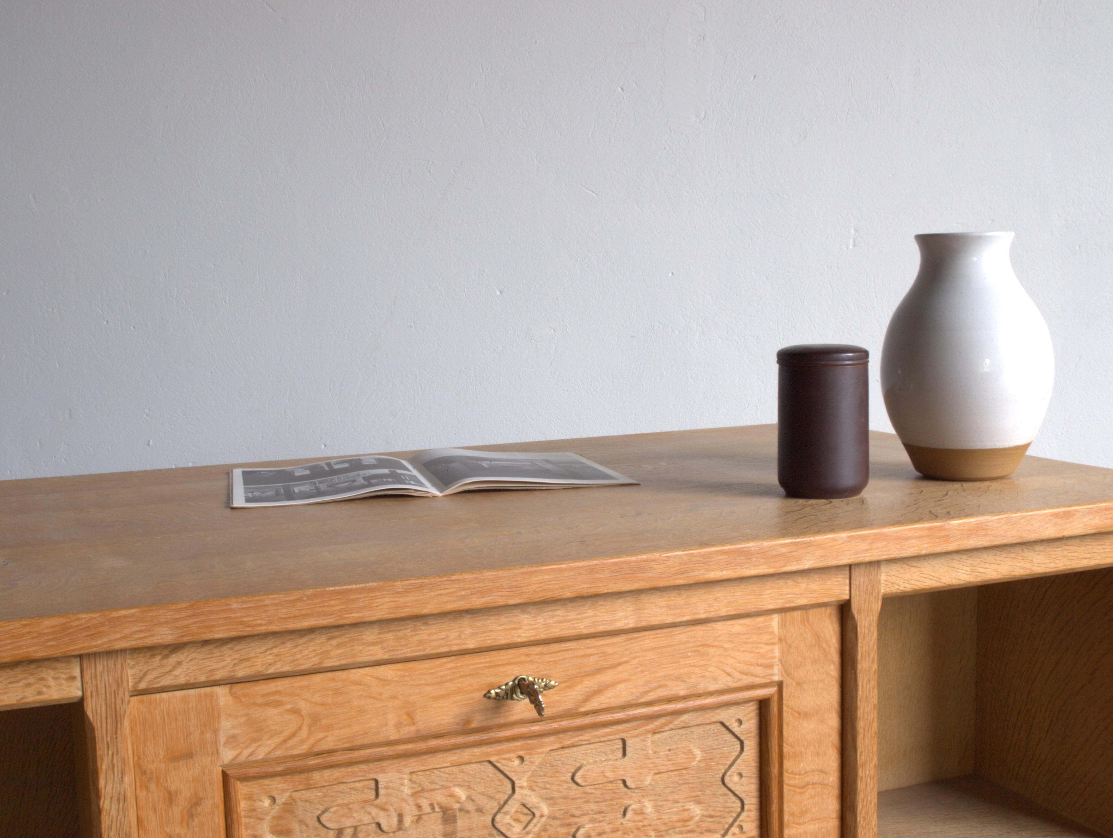 Vintage Danish Writing Desk by Henning Kjærnulf, 1970s 5