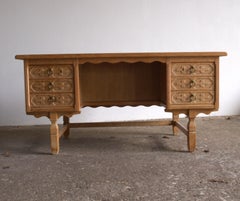 Vintage Danish Writing Desk by Henning Kjærnulf, 1970s