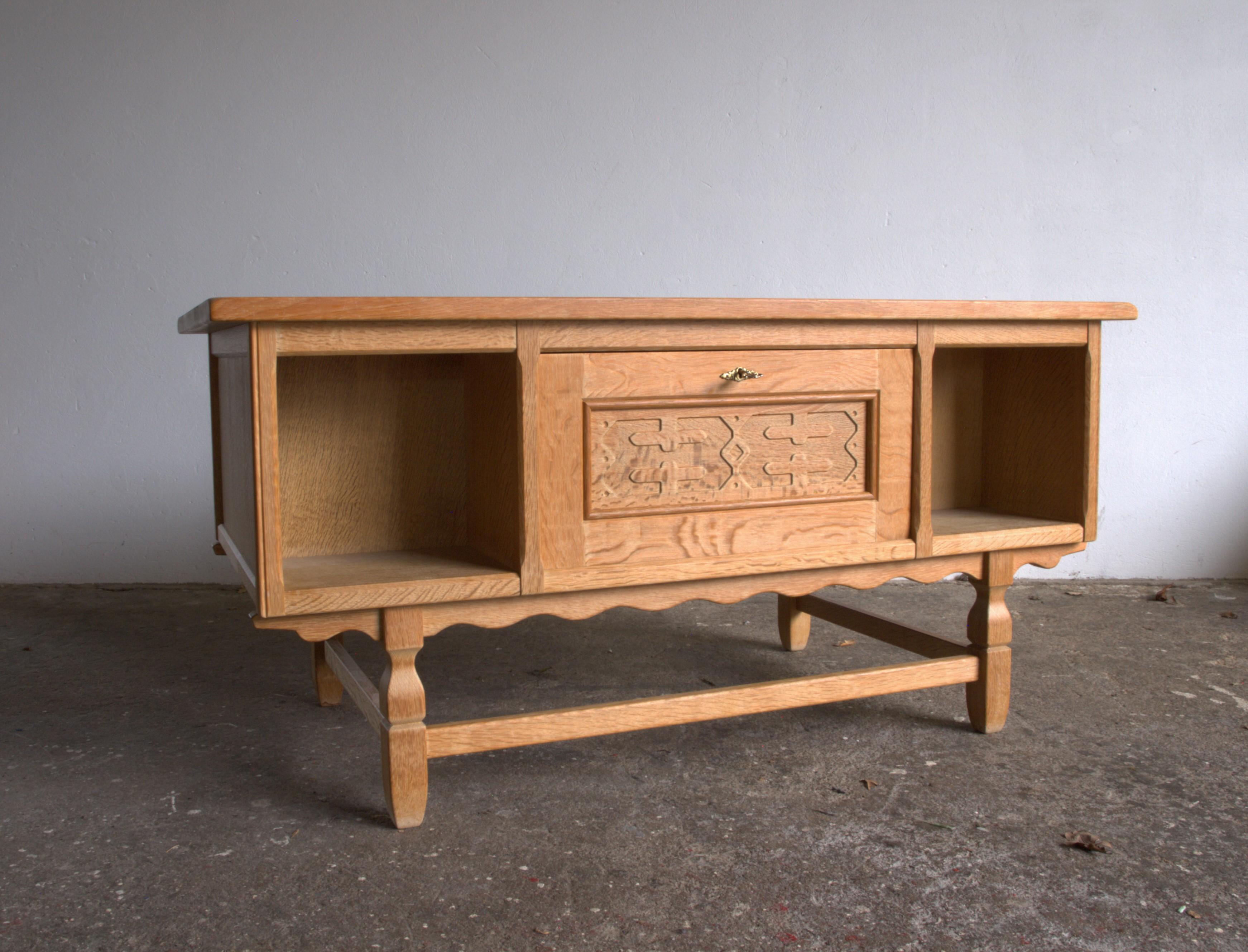 Vintage Danish Writing Desk by Henning Kjærnulf, 1970s 3