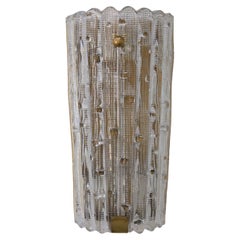Vintage Danish XL Orrefors Sconce by Fagerlund for Lyfa, 1960s