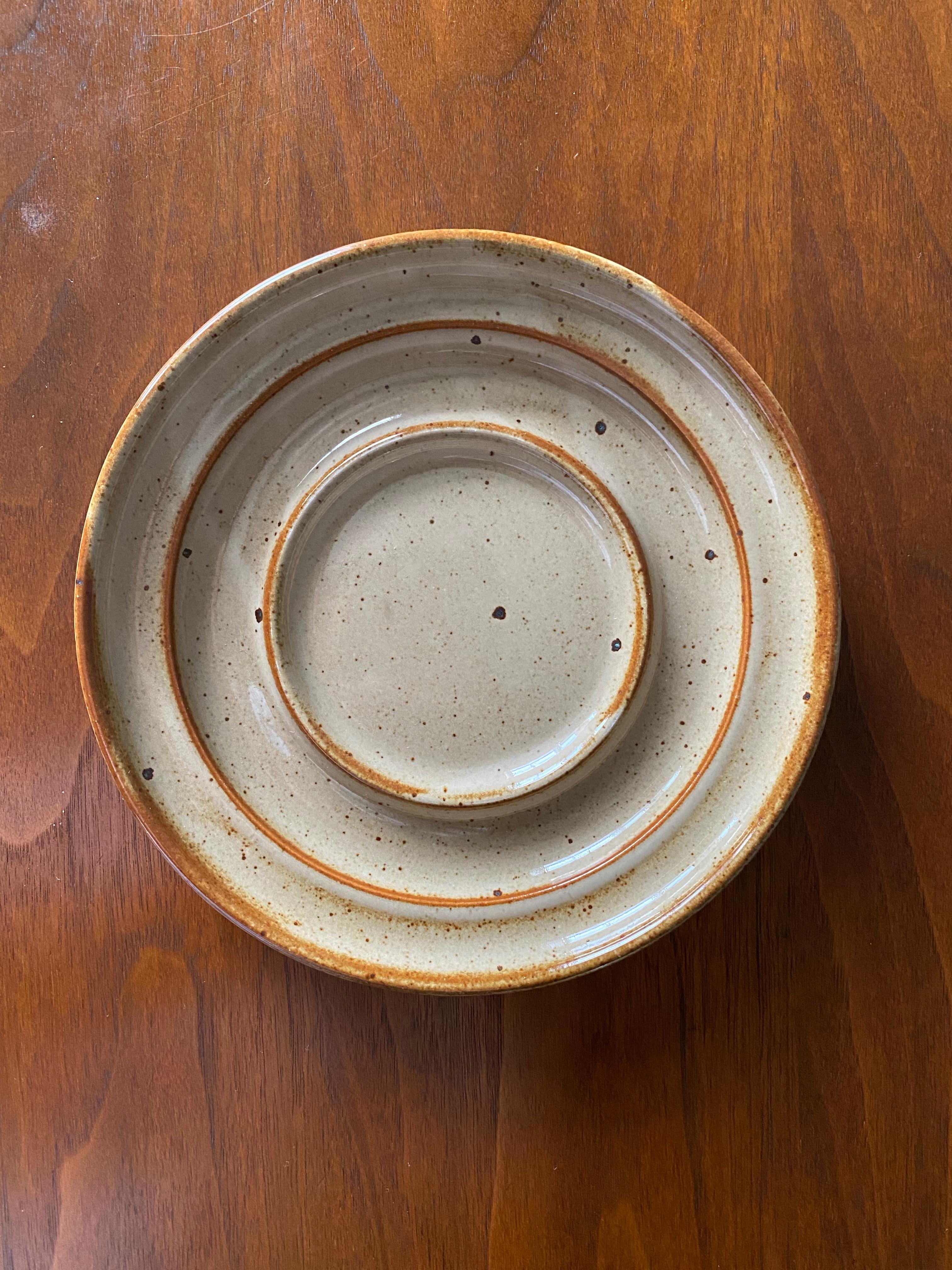 Vintage Dansk Ceramic Coffee Cup and Saucer Set of 8 7