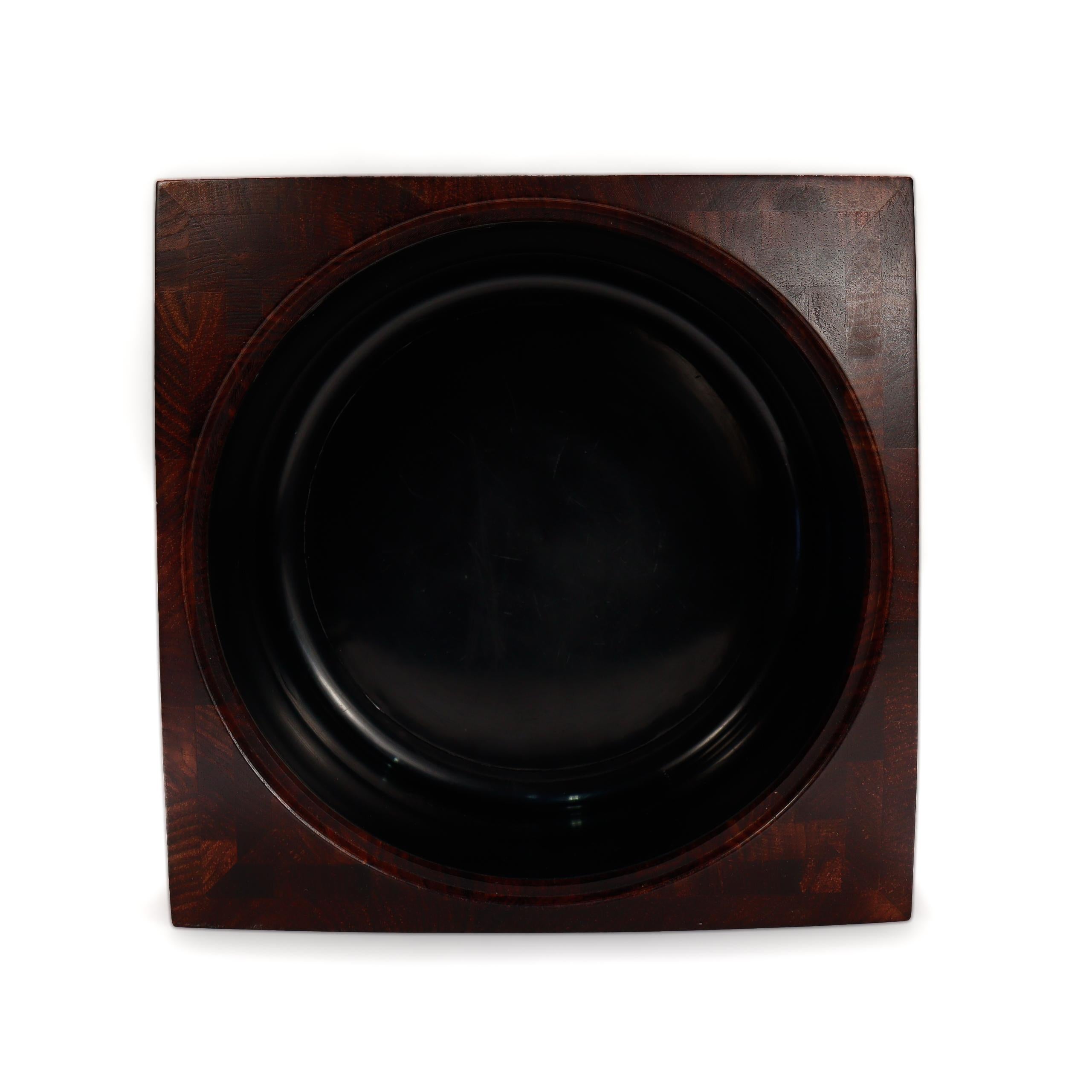 Secchiello per il ghiaccio in cocobolo di Jens Quistgaard, vintage Dansk Danish Modern 'Rare Woods' in vendita 7