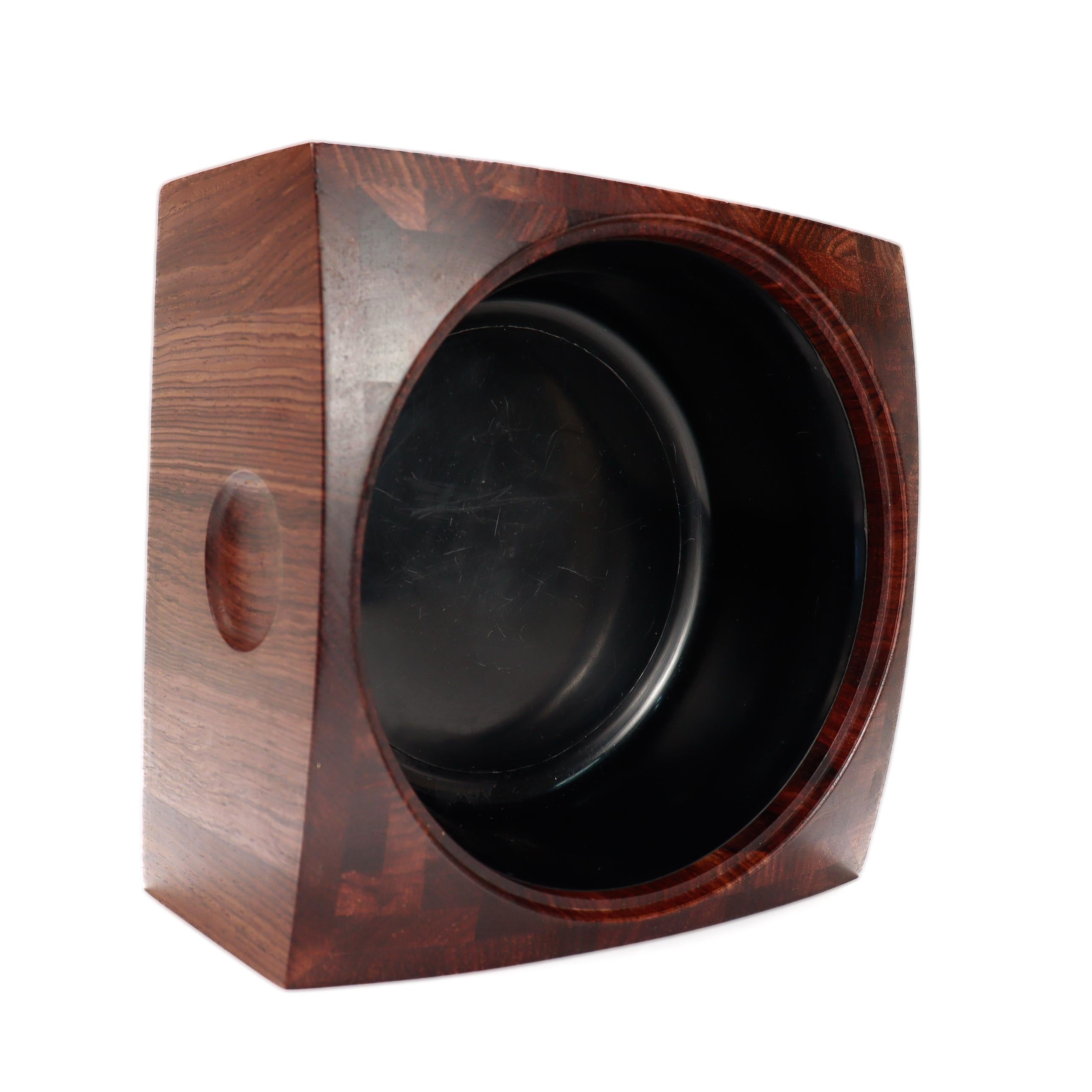 Secchiello per il ghiaccio in cocobolo di Jens Quistgaard, vintage Dansk Danish Modern 'Rare Woods' in vendita 8
