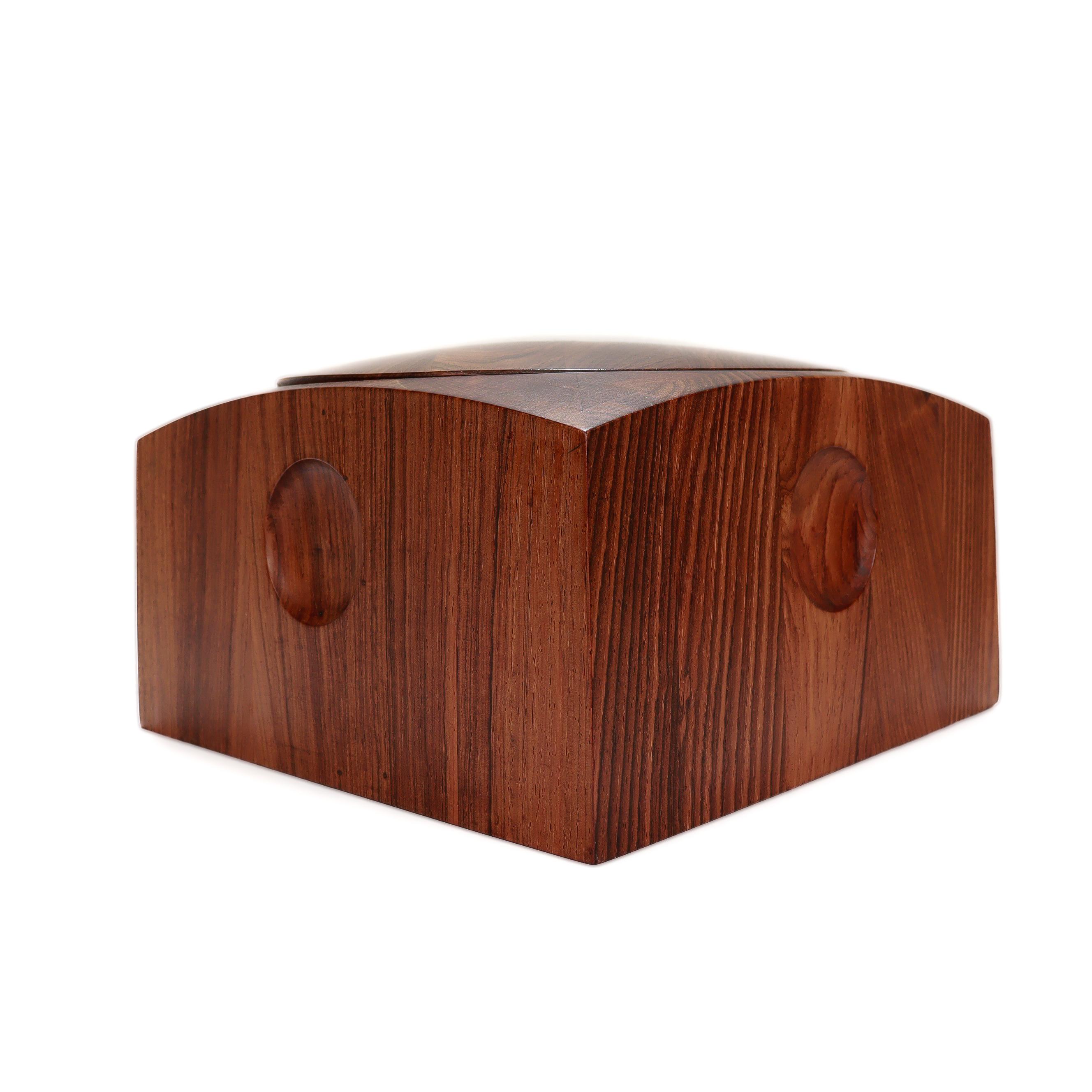 Danese Secchiello per il ghiaccio in cocobolo di Jens Quistgaard, vintage Dansk Danish Modern 'Rare Woods' in vendita