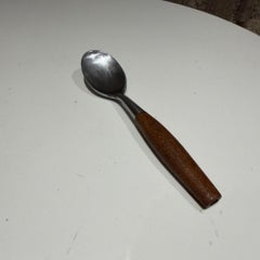 Vintage Dansk Fjord Pattern Serving Spoon Jens Quistgaard Ihq Danish Modern