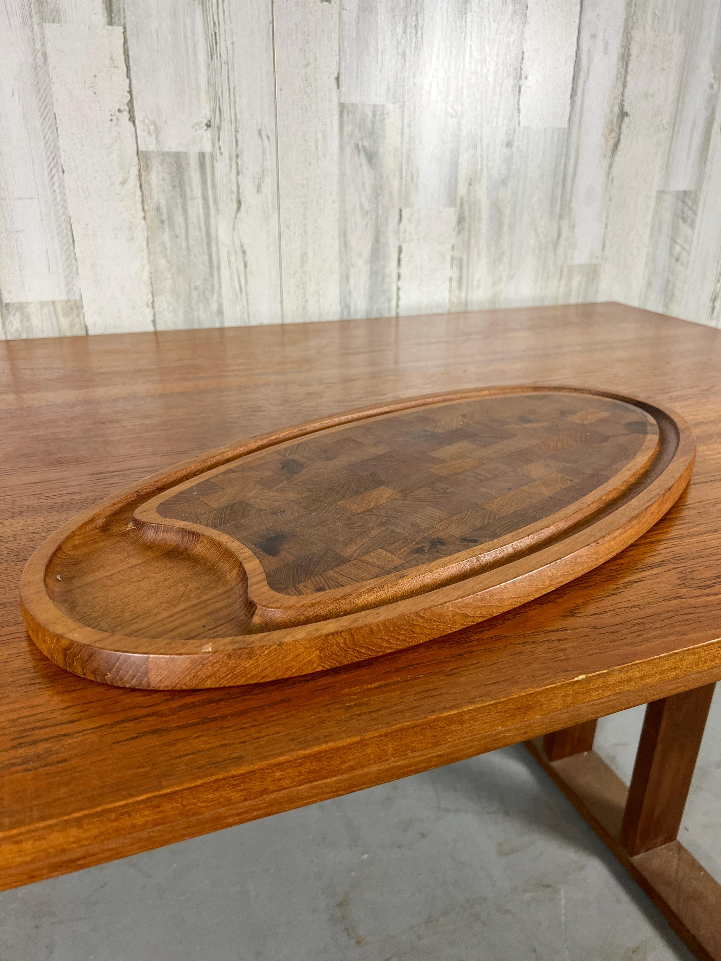 Scandinavian Modern Vintage Dansk Teak Cutting Board  by Jens H. Quistgaard