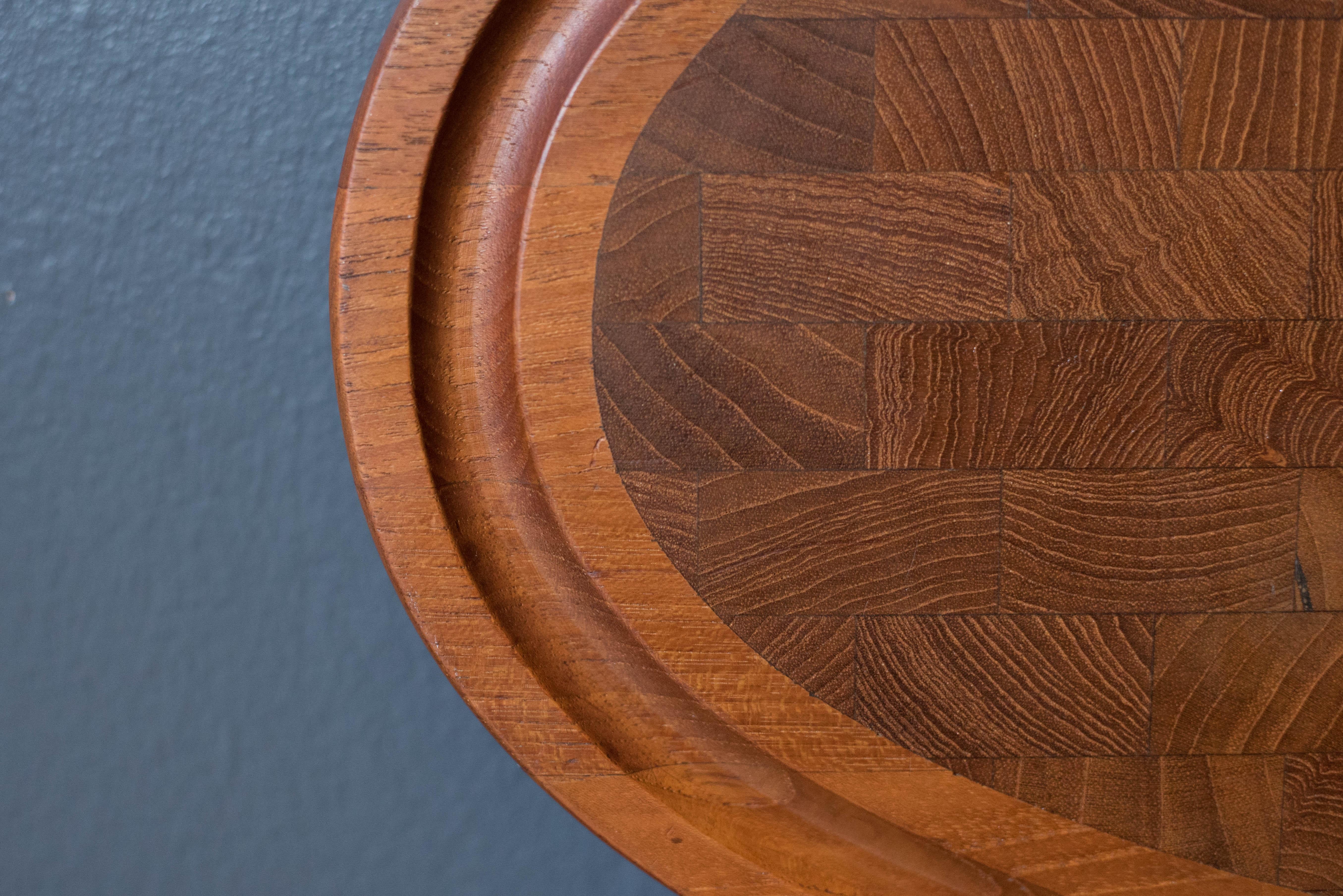 Vintage Dansk Teak Cutting Board Tray Platter by Jens H. Quistgaard 1