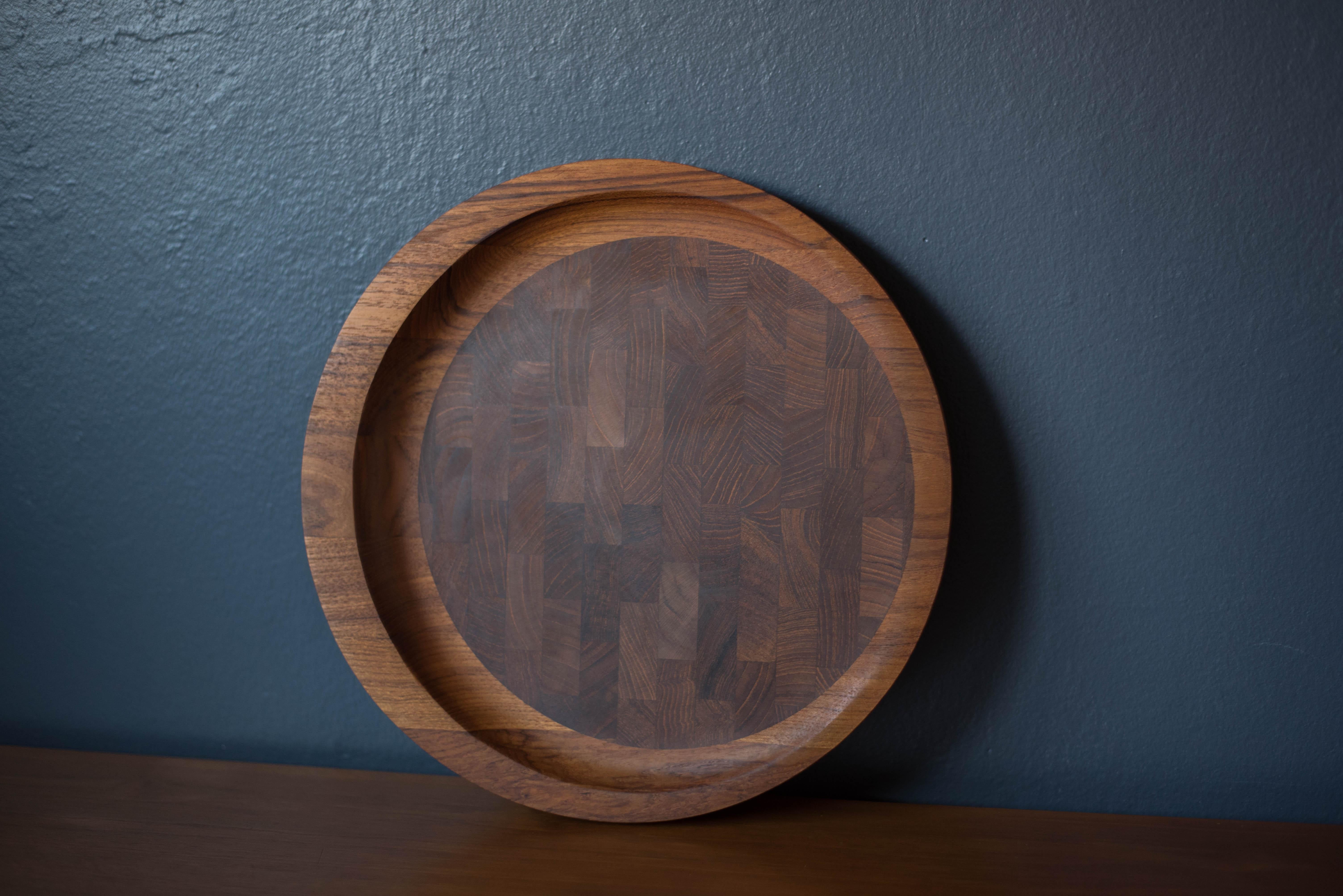 Danish Vintage Dansk Teak Cutting Board Tray Platter by Jens H. Quistgaard