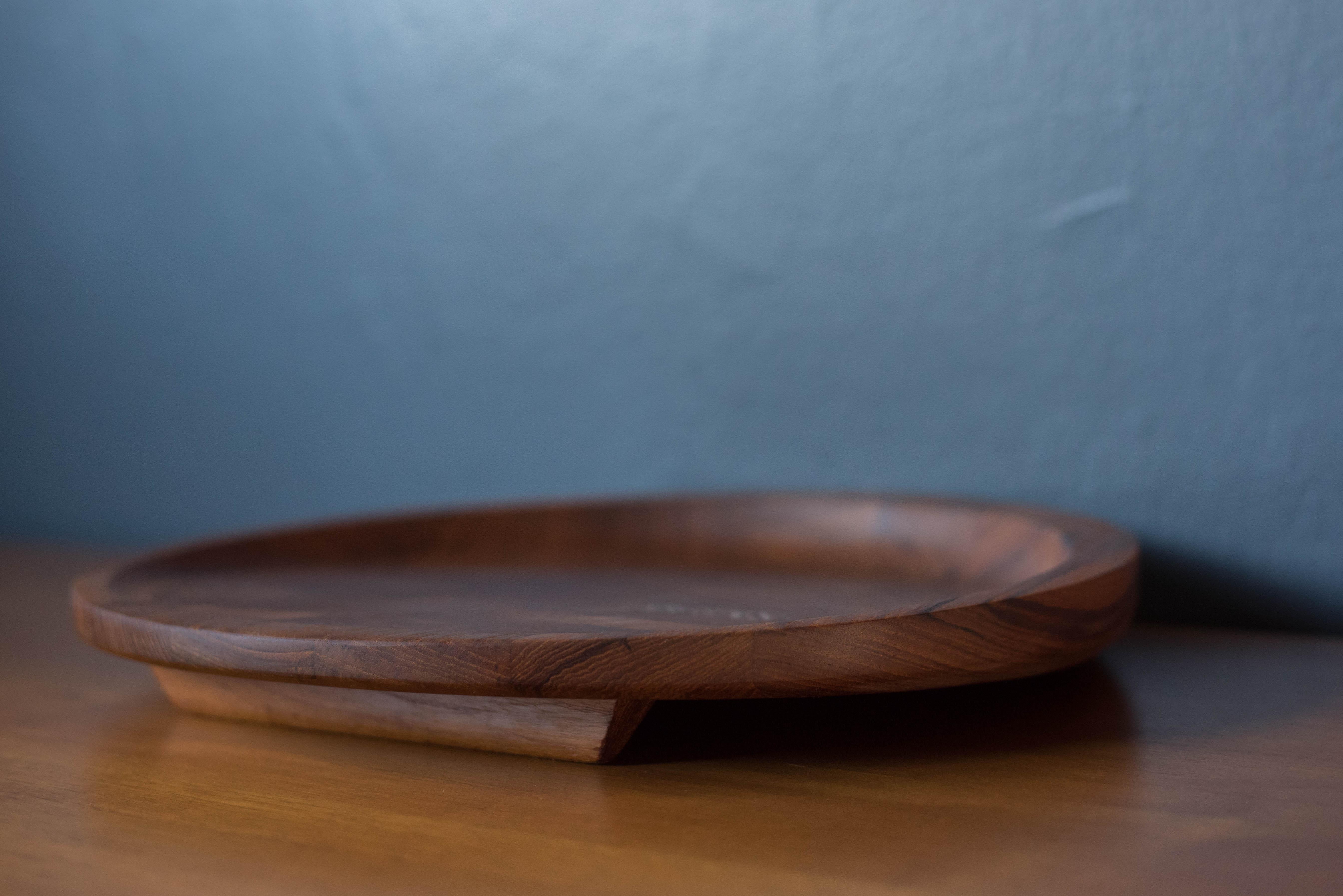 Mid-20th Century Vintage Dansk Teak Cutting Board Tray Platter by Jens H. Quistgaard