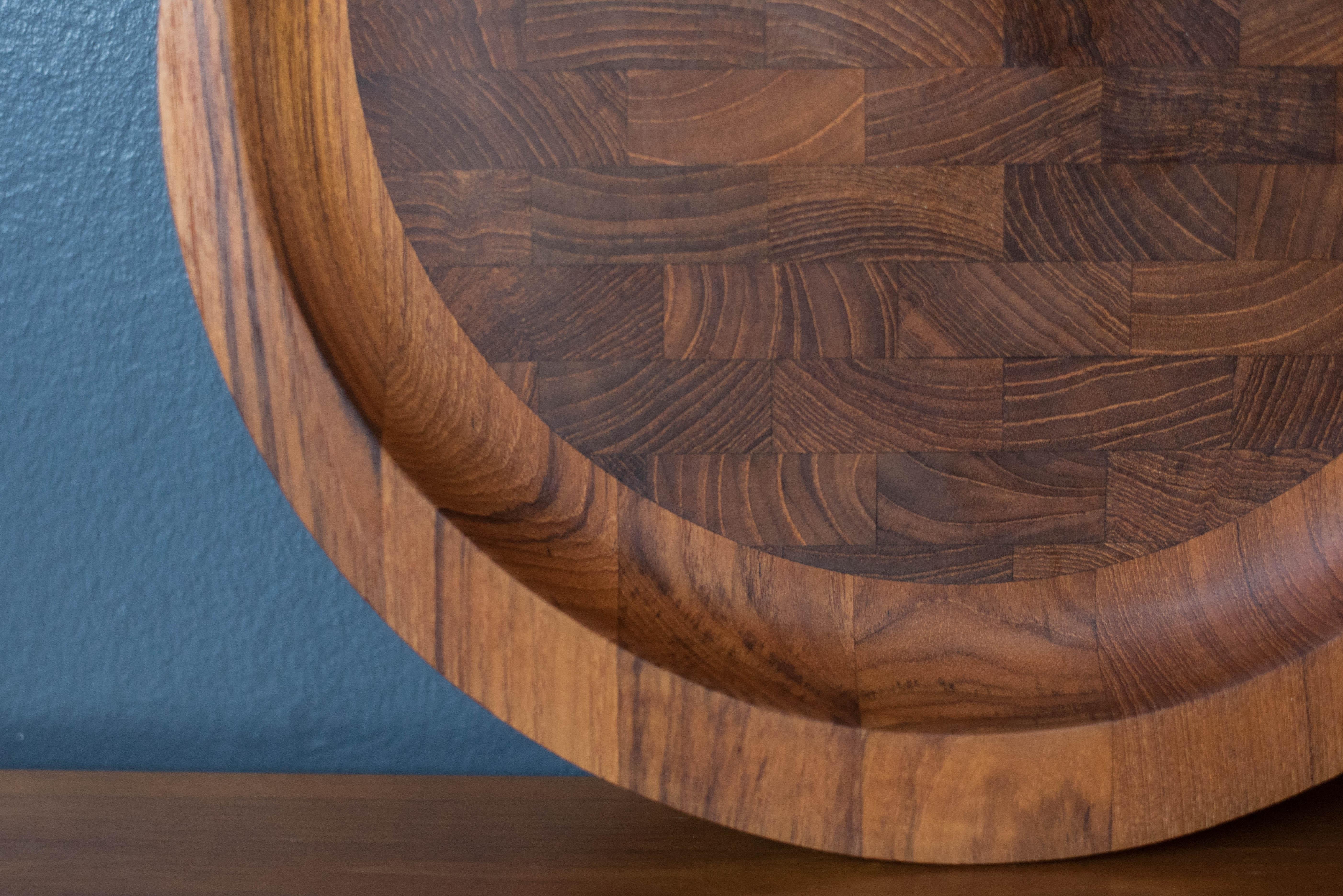 Vintage Dansk Teak Cutting Board Tray Platter by Jens H. Quistgaard 2