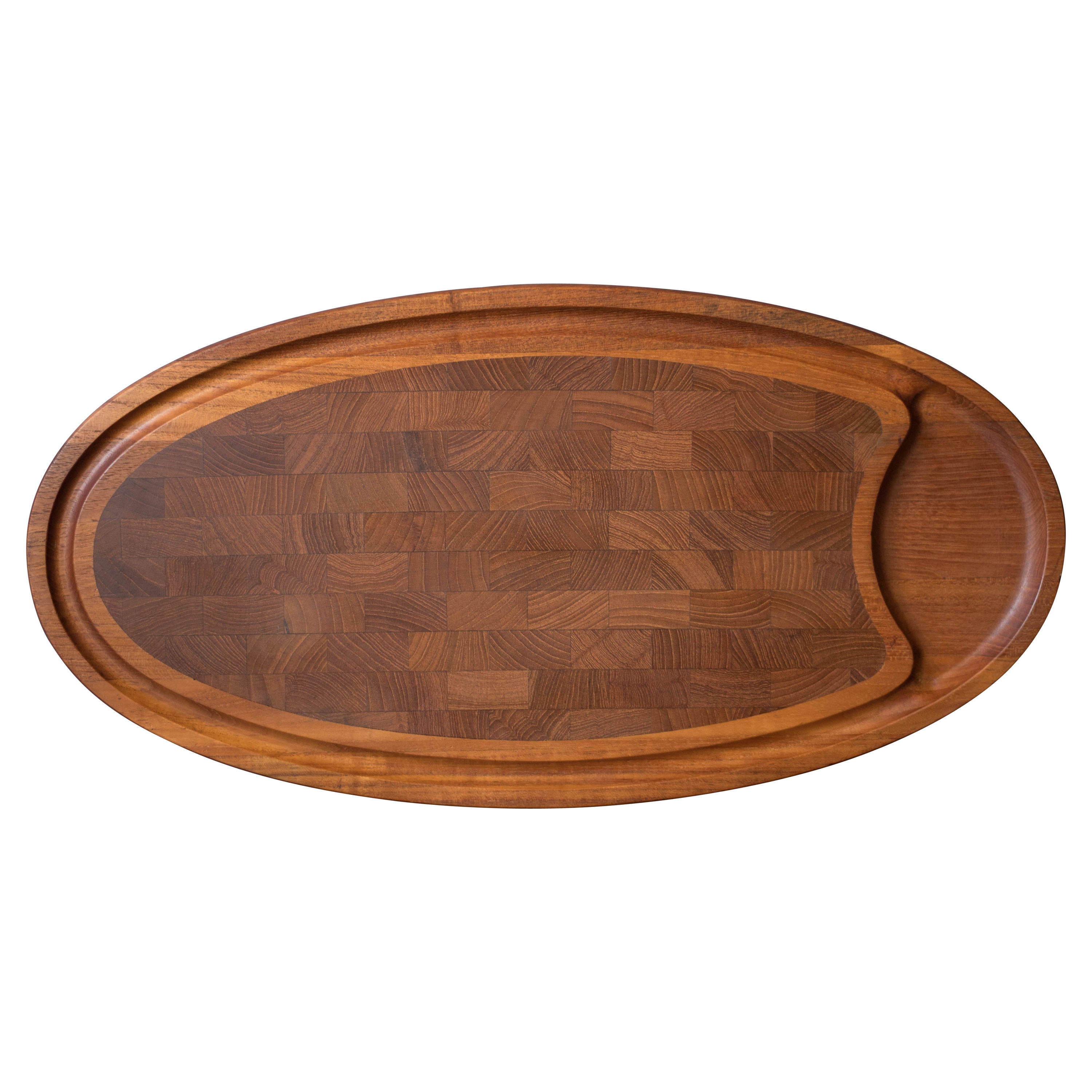 Vintage Dansk Teak Cutting Board Tray Platter by Jens H. Quistgaard